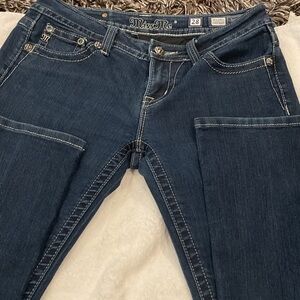 Miss Me Women's Dark Blue Boot Cut Jeans